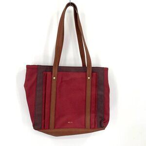 RELIC Tote Bag Purse Shoulder Bag Colorblock Faux
